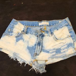 Jean shorts